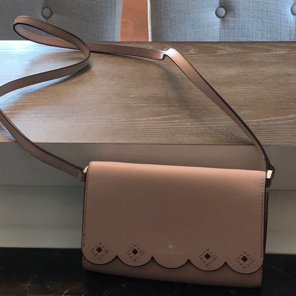 Kate Spade Leather Crossbody Wallet Purse